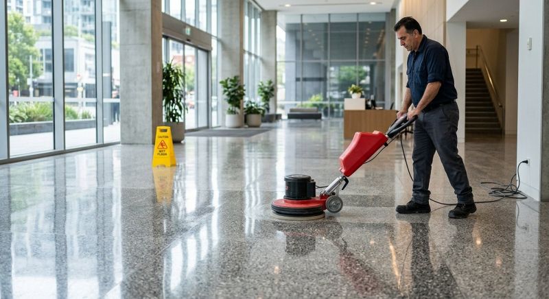 Commercial Floor Shining in Los Angeles, CA