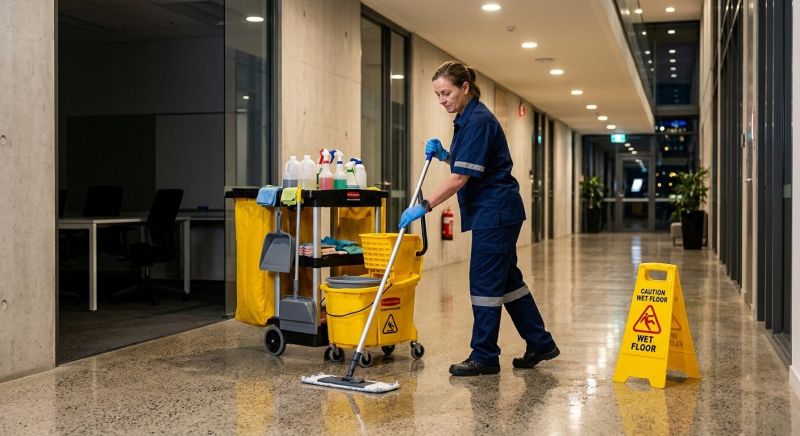 Commercial Floor Cleaning in Conroe, TX
