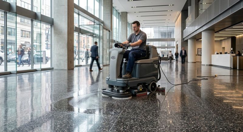 Commercial Floor Shining in Madison, WI