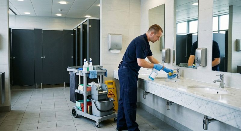Office Bathroom Cleaning in Mckinney, TX