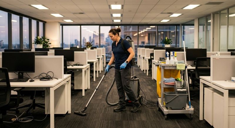 Office Floor Cleaning in Rockwall, TX