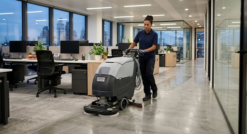 Office Floor Cleaning in Conroe, TX