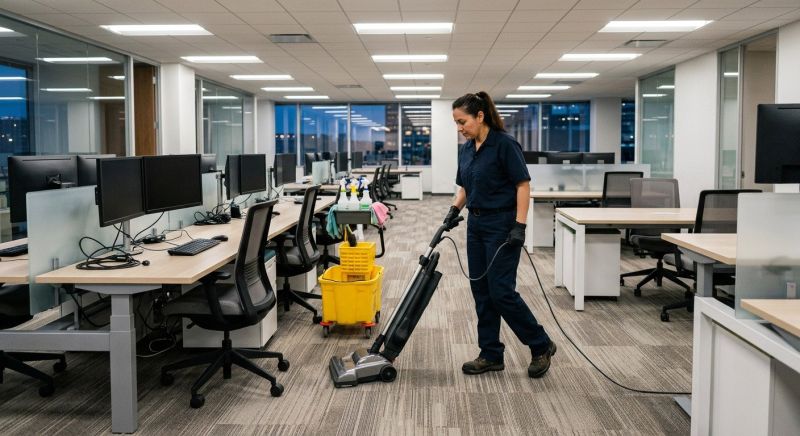 Office Floor Cleaning in Conroe, TX