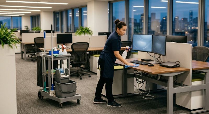 Office Floor Cleaning in Boerne, TX